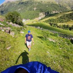 Abendspaziergang mit kleinem Aufstieg nach Rofen