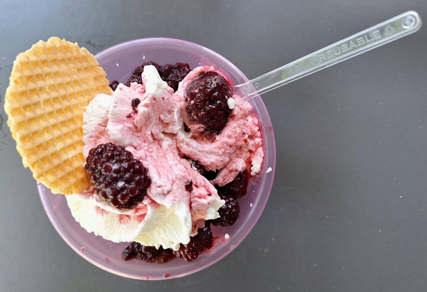 Mittags kommt der Eiswagen, kaum einer widersteht dem Angebot 🍦🍨