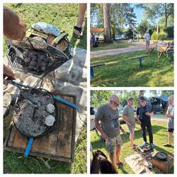 Entspannte Stimmung vor dem Abendessen
