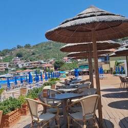 The very tranquil Campese Beach