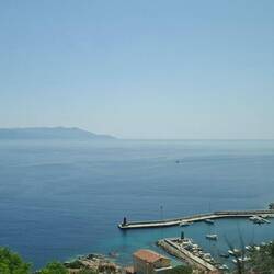 Looking back down to Porto Giglio