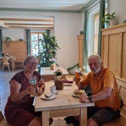 Schattiges Plätzchen und WuK.