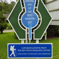 Das frühere Ende des West Highland Ways