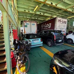 Die dritte Fähre nach Venedig.