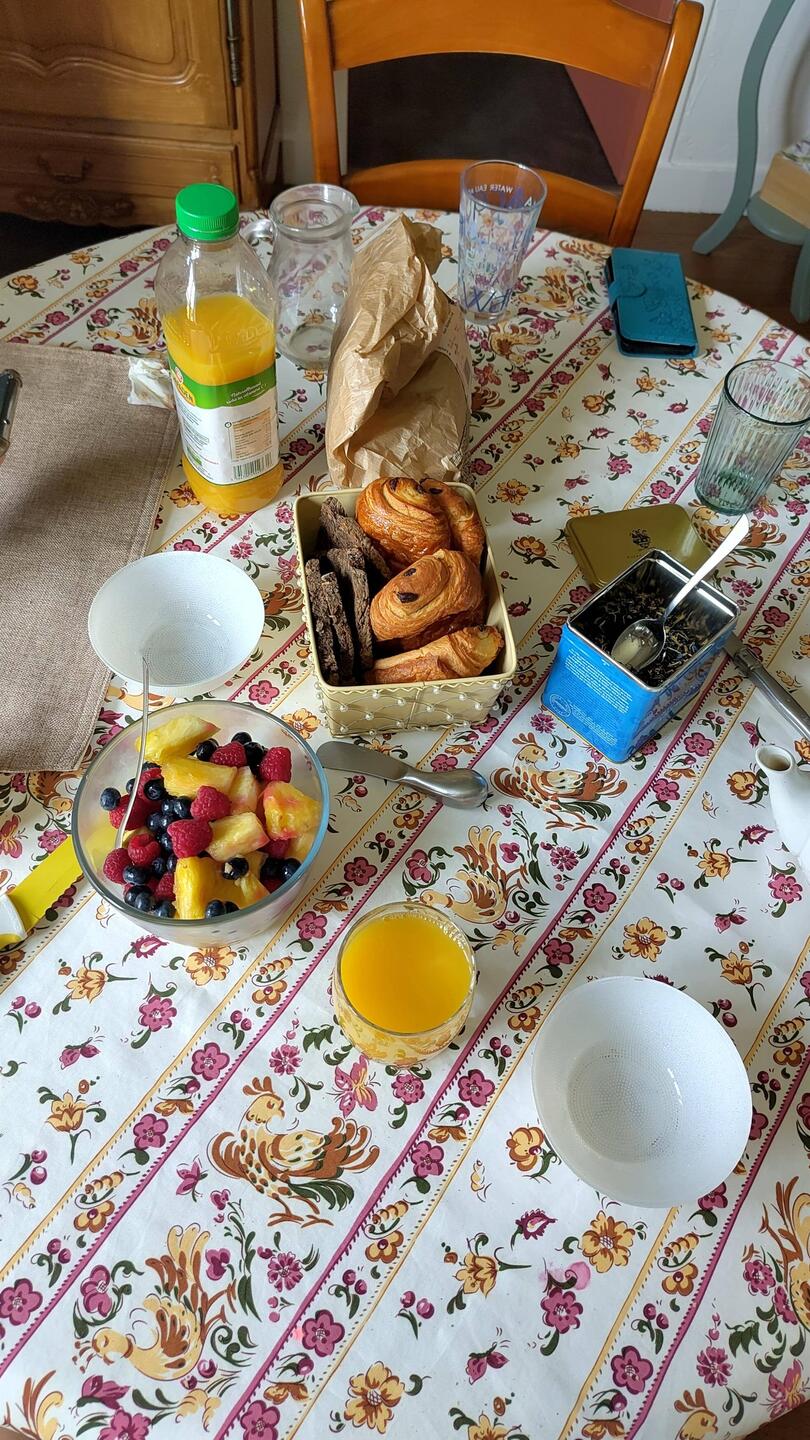 Petit déjeuner de reine🤩