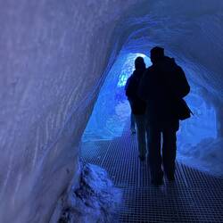 Ice cave in the Perlan Museum