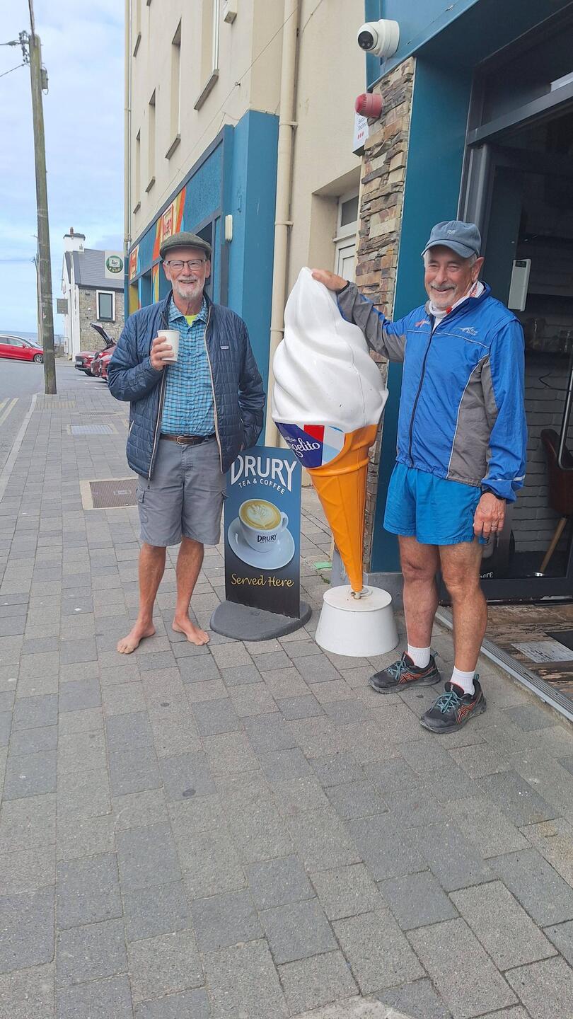 Not ice cream but coffee