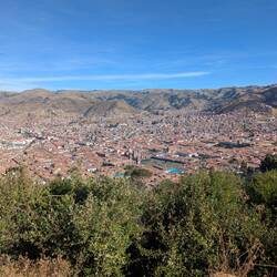 Cusco von Oben
