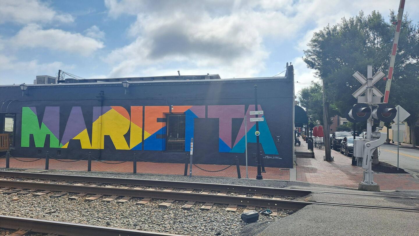 Am Marietta Square.