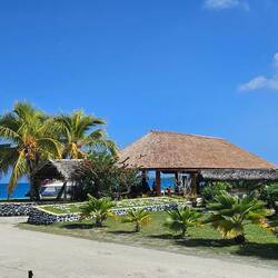 The port at Fakarava.