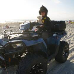 Bruce, der Polizist war begeistert - Horst natürlich auch!