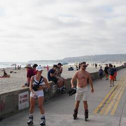 hier zeigt man sich ...