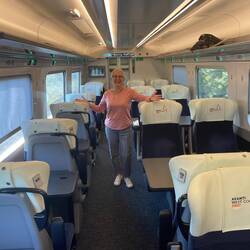 First class, what a treat