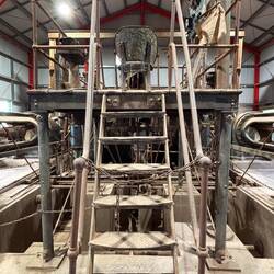 Winder machine. Massive
