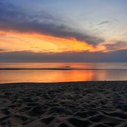 Sunset von der Dühne