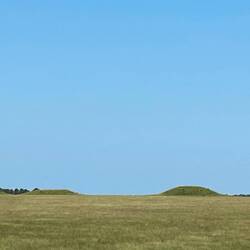 Old burial mounds
