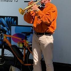 Der Trompeter spielt Finlandia