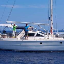 ,,⛵☀️SUNSHINE ist bis Sami/Kefalonia das 3.Schiff am Törn