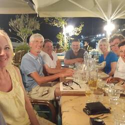 BWY-reunion beim gemeinsamen Abendessen