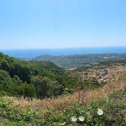 Panorama mit Meerblick