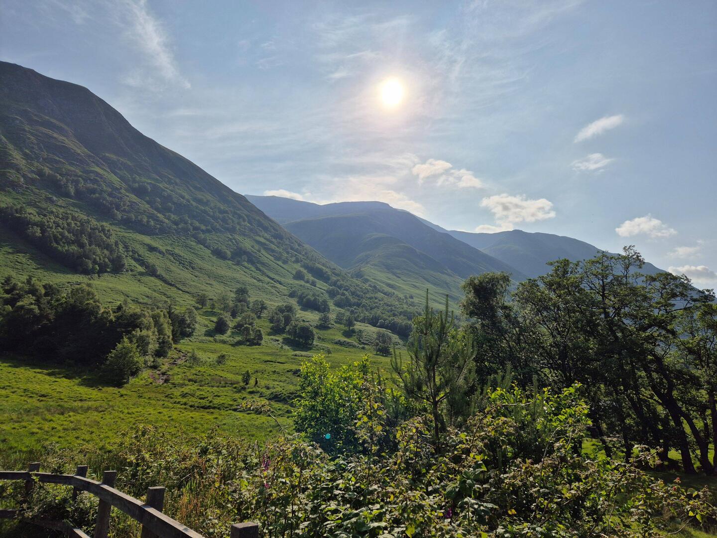Auf geht's bei strahlendem Sonnenschein