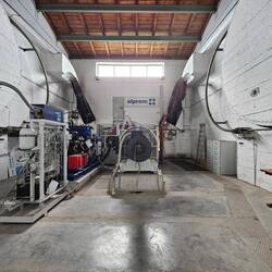 Maschinenraum der Seilbahn