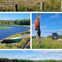 Übernachtungsplatz in Muhos