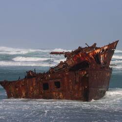 ...was vermutlich auch dem Schiff nicht unbedingt geholfen hat