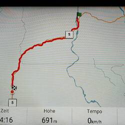 Von McPherson bis 51 km vor Eagle Plains