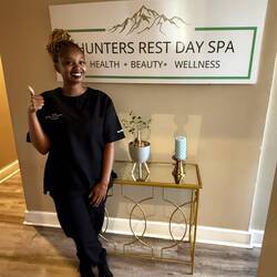 Äääh ja, das gab's auch noch. Wellness für Körper und Geist.