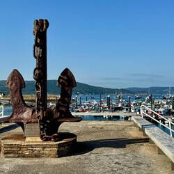 Fisterra Hafen