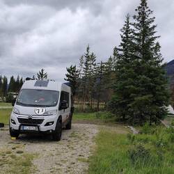 ... und unser Standplatz ist auch recht grün 🤗