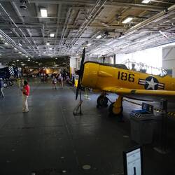 Reparaturdeck im Schiff