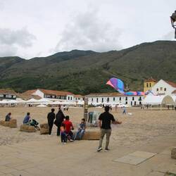 Plaza Mayor (Aufbauarbeiten)