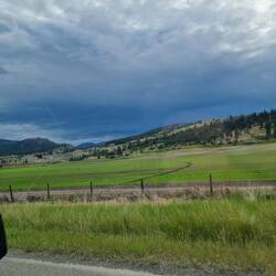 Da kündigte sich was an 😁🌧☔️