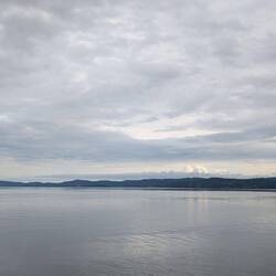 Gloomy day in the Trincomali Channel