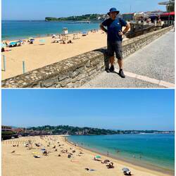 Strand mitten in der Stadt