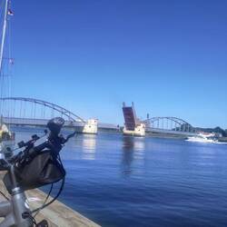 Zugbrücke verbinden Falster und Lolland