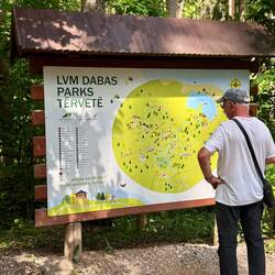 Orientierung im Park war wichtig 😉