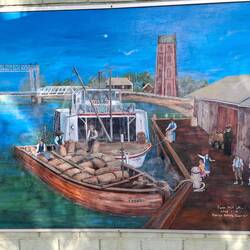 Same area view when the ferries were the main transport mode