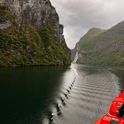 Einfahrt in den Fjord