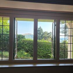 View from our cottage