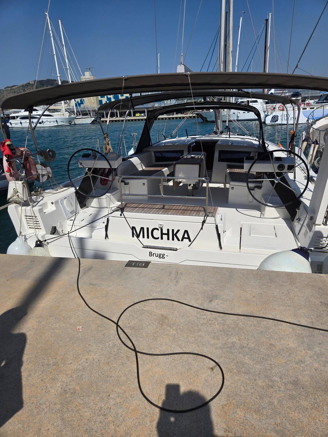 Our sailboat for the day.