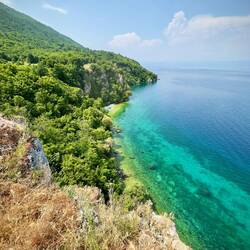 Hier kommt die beste Aussicht auf den Ohridsee