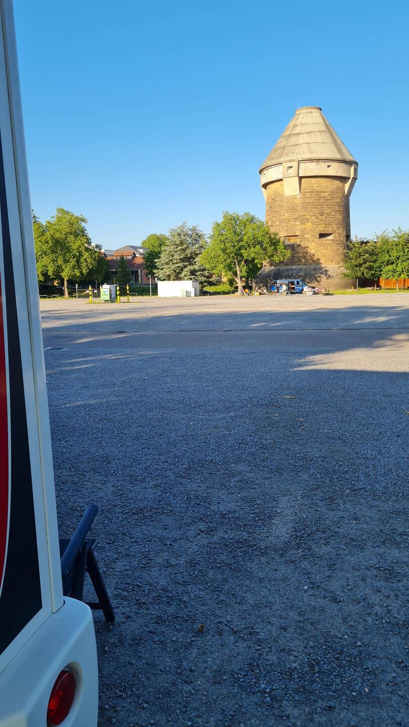 Wenn der Platz am Vortag noch leer ist