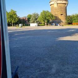 Wenn der Platz am Vortag noch leer ist