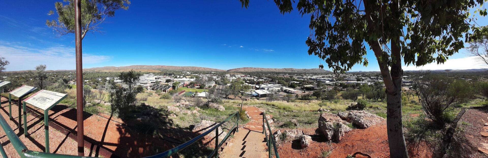 View from Anzac Hill