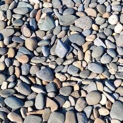 No sand on the beach just stone