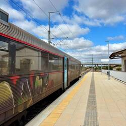 Zug ab „Poco Baretto“