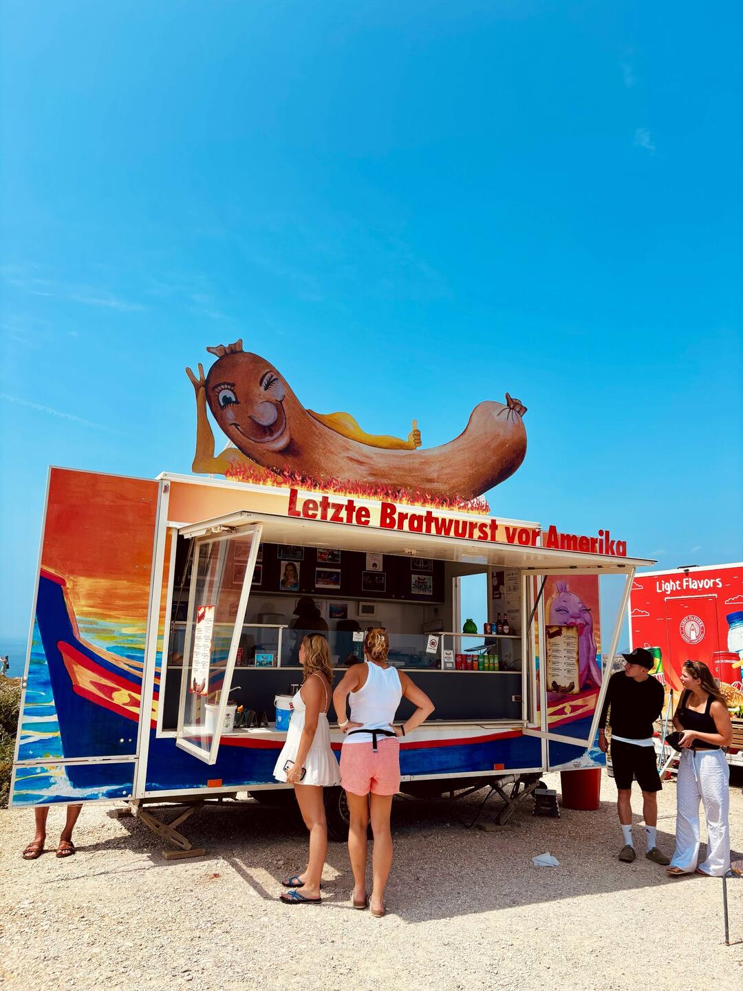 Die letzte Bratwurst vor Amerika (südwestlicher Punkt Europas)